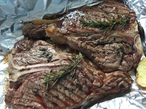 TBone Steak fertig