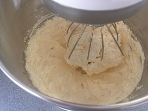 Butterabtrieb mit Marzipan