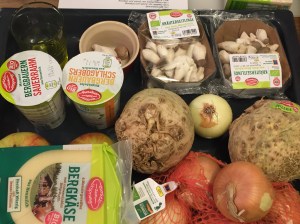 Zutaten für die Suppe