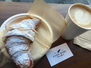 Cafe Bari SoHo Tribeca New York Croissant