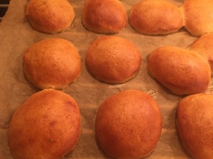 Krapfen fertig gebacken