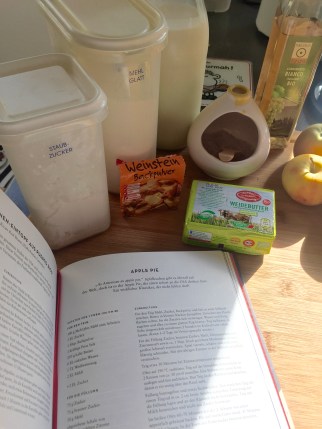 Apfelkuchen Mürbteig