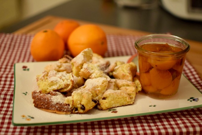 Kaiserschmarren Bio - mit Orangenaroma und Kompott
