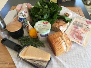 Caesar Salad - Zutaten - Gockel